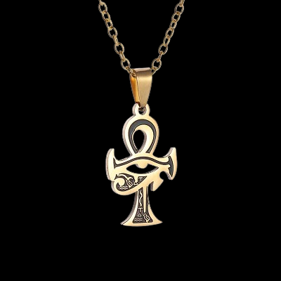 amulette de protection - SpiritualAmulets™ - Ankh doré