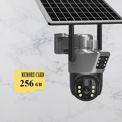 caméra extérieur solaire - SolarCamera™ - Gris