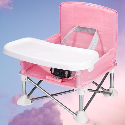 Chaise Pliante - BabyBoosterSeat™ - Rose