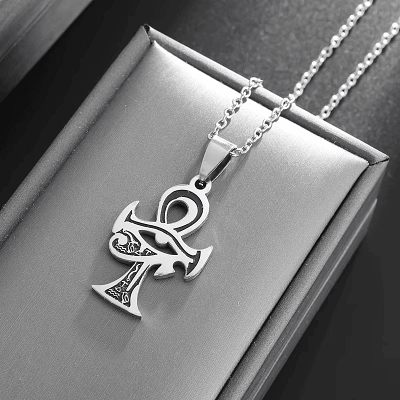 amulette de protection - SpiritualAmulets™ - Ankh gris