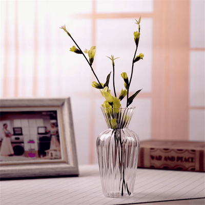 Vase en verre transparent - CreativeGlassVase™ - Style C