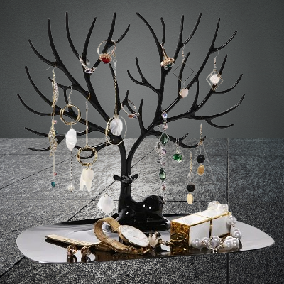 Arbre à Bijoux - JewelryTree™ - Noir