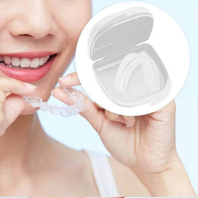 Boite gouttière dentaire - DentalCare™ - Blanc