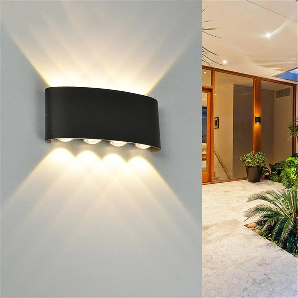 Applique Murale Led - BrillWall™ - 8W Noir