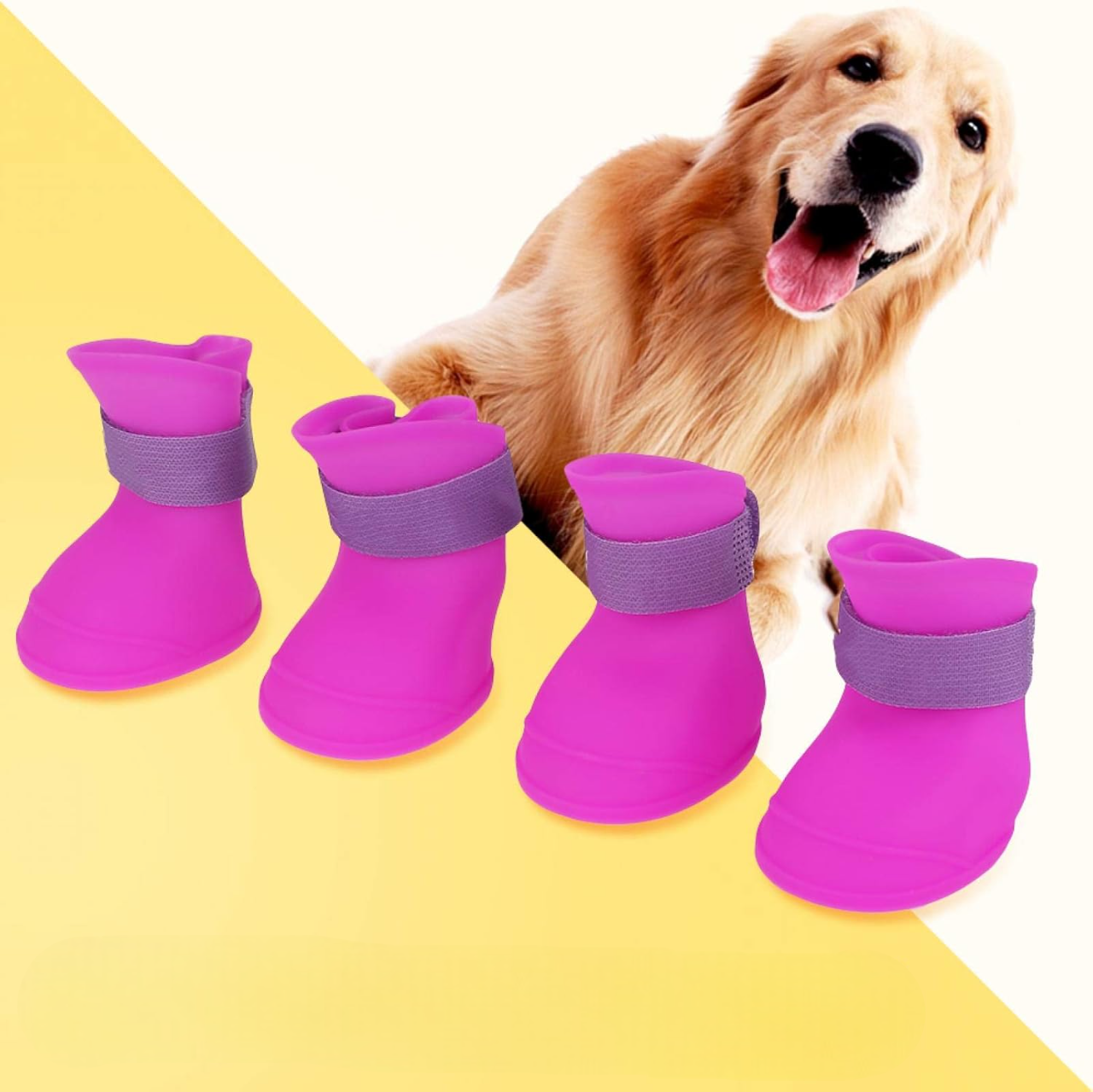 Bottes pour Chien - WaterProofDogBoot™ - Violet