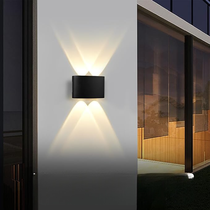 Applique Murale Led - BrillWall™ - 4W Noir