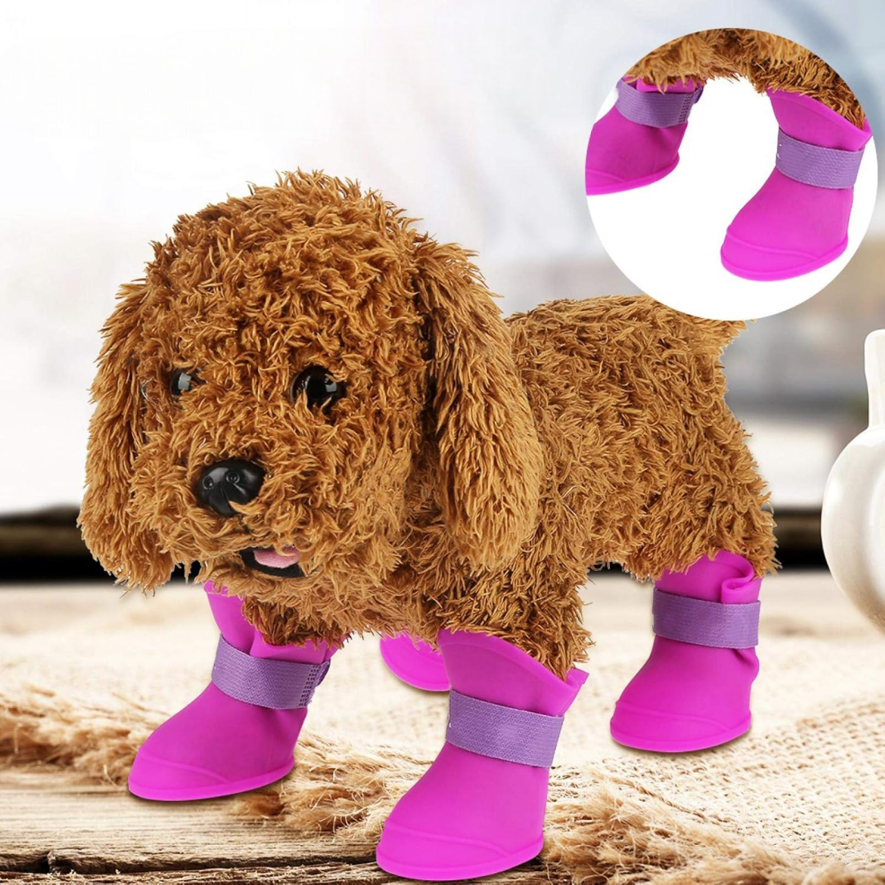 Bottes pour Chien - WaterProofDogBoot™ - Violet