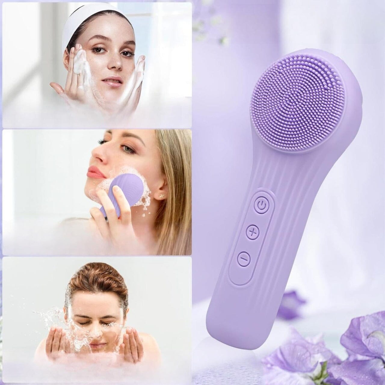 Brosse Nettoyante pour le Visage - HydraSonic™ - Violet