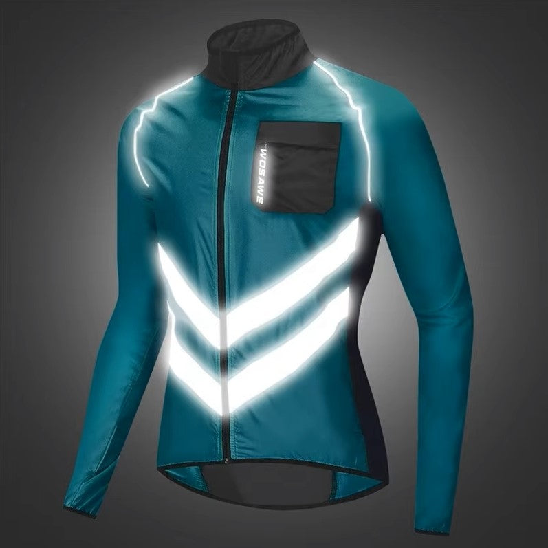 Veste Pluie Velo - WindproofCyclingJacket™ - Vert Sarcelle