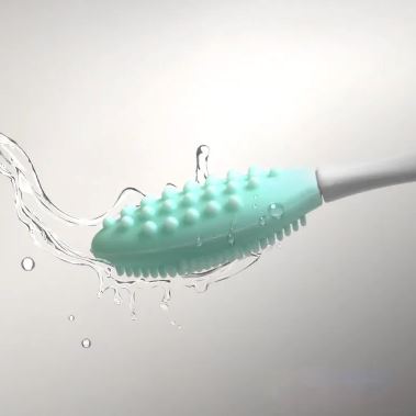 Brosse Nettoyante pour le Visage - DoubleSilkBrush™ - Vert