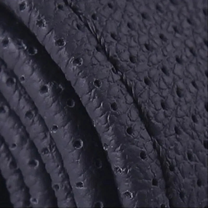 DIYLeatherFiberCarSteeringWheelCover™