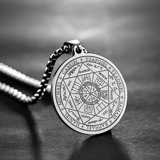 Amulette de Protection - SealofSolomon™ - Argent