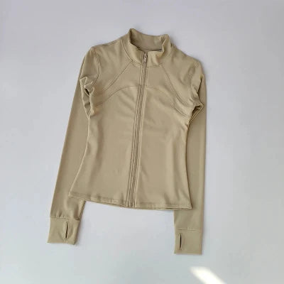 Veste de sport - WomenYogaSuit™ - Khaki