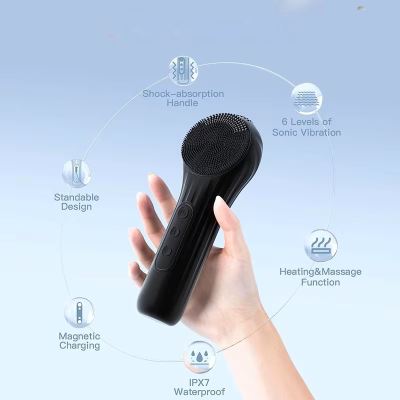 Brosse Nettoyante pour le Visage - HydraSonic™ - Noir