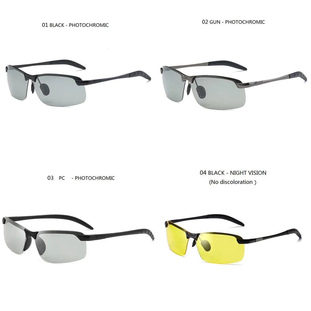 PolarizedPhotochromicGlasses™ | Day/Night Vision