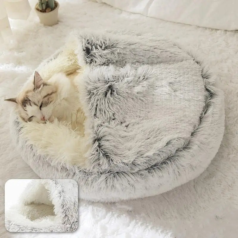 SoftPlushCatBed™