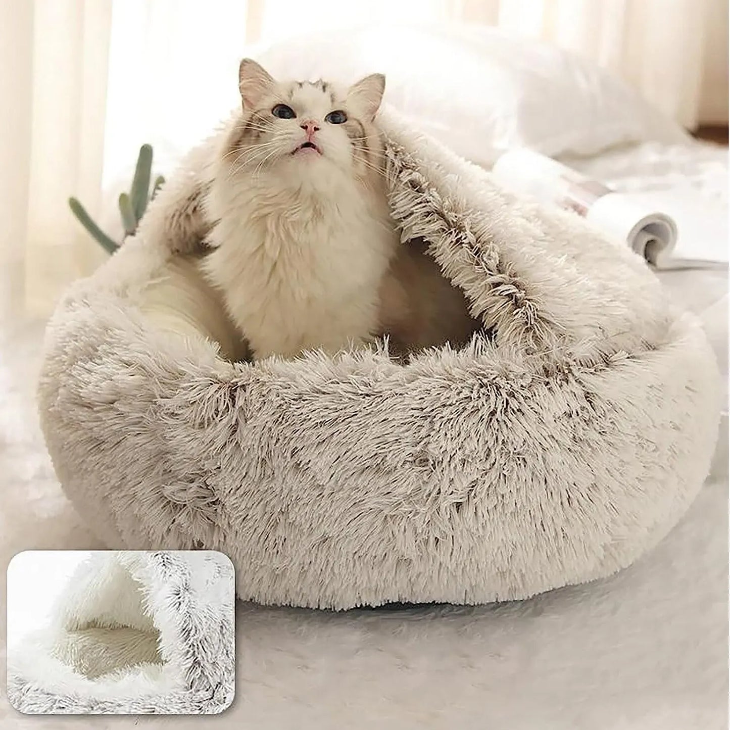 SoftPlushCatBed™