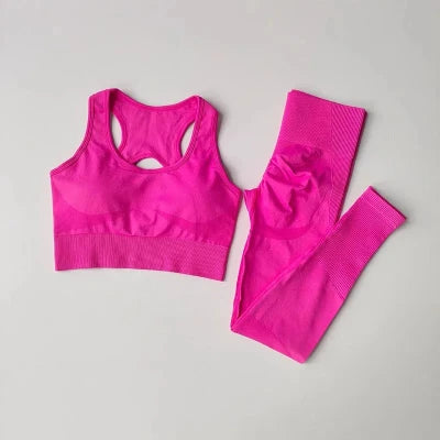 Vêtements de sport femme - WomenTrackSuit™ - Rose