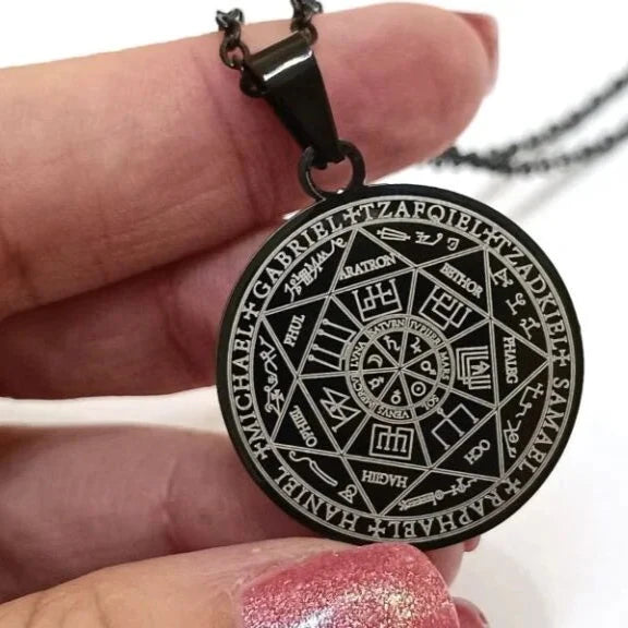 Amulette de Protection - SealofSolomon™ - Noir