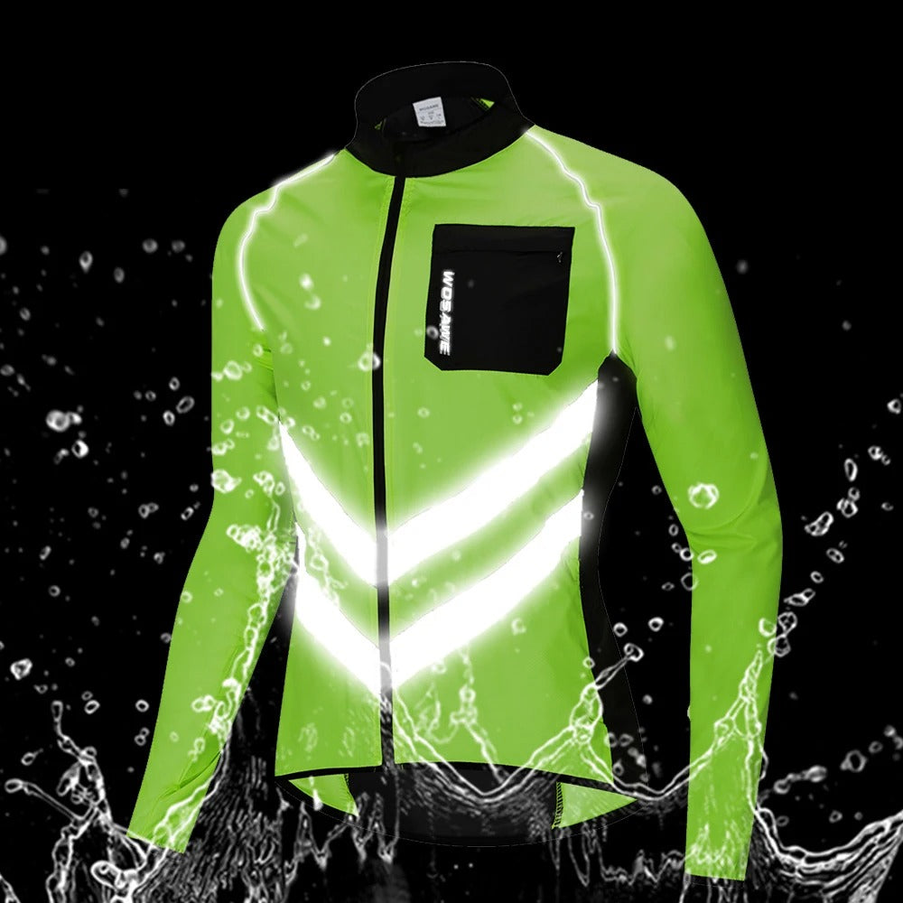 Veste Pluie Velo - WindproofCyclingJacket™ - Vert Pastel