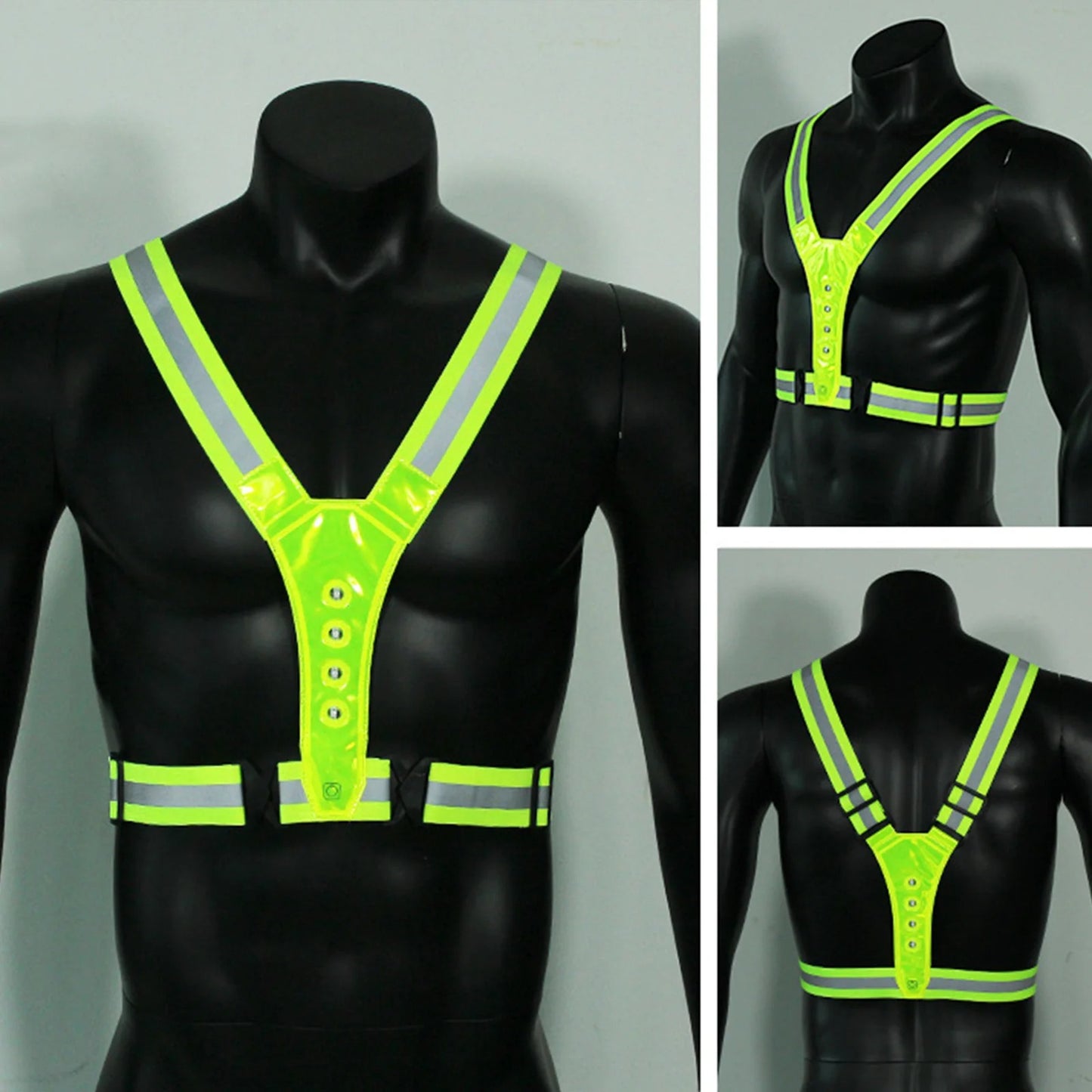 Gilet de Sécurité - SafetyVest™ - Vert Points