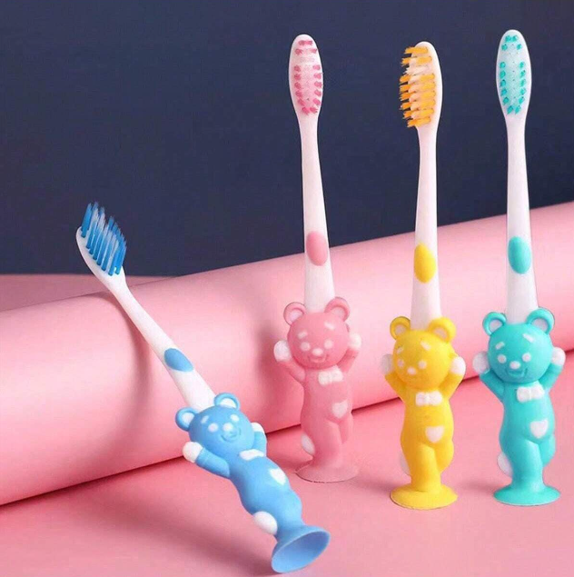 Brosse à Dent Bebe - CartoonToothbrush™ - Ours