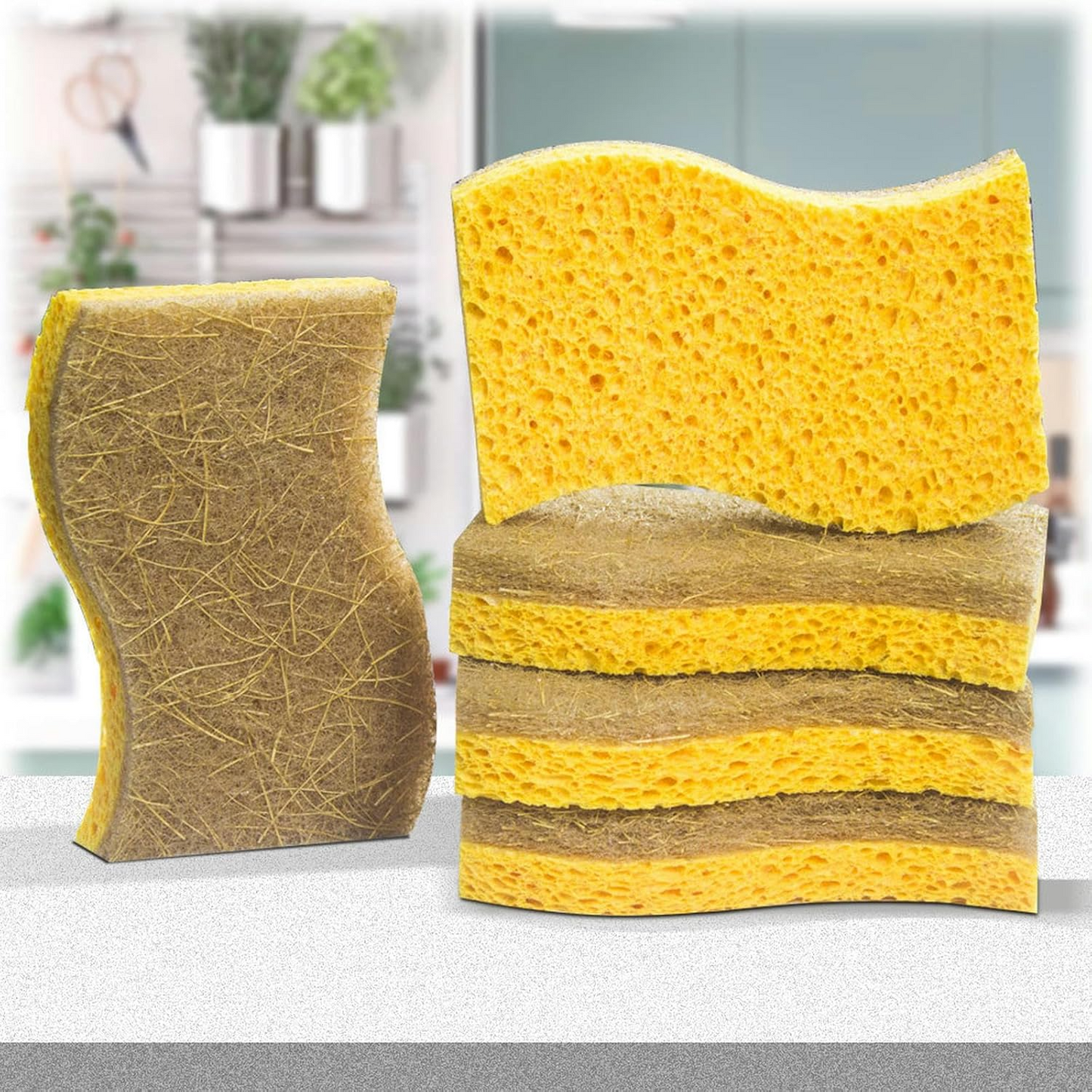 BiodegradableSponge™- Jaune