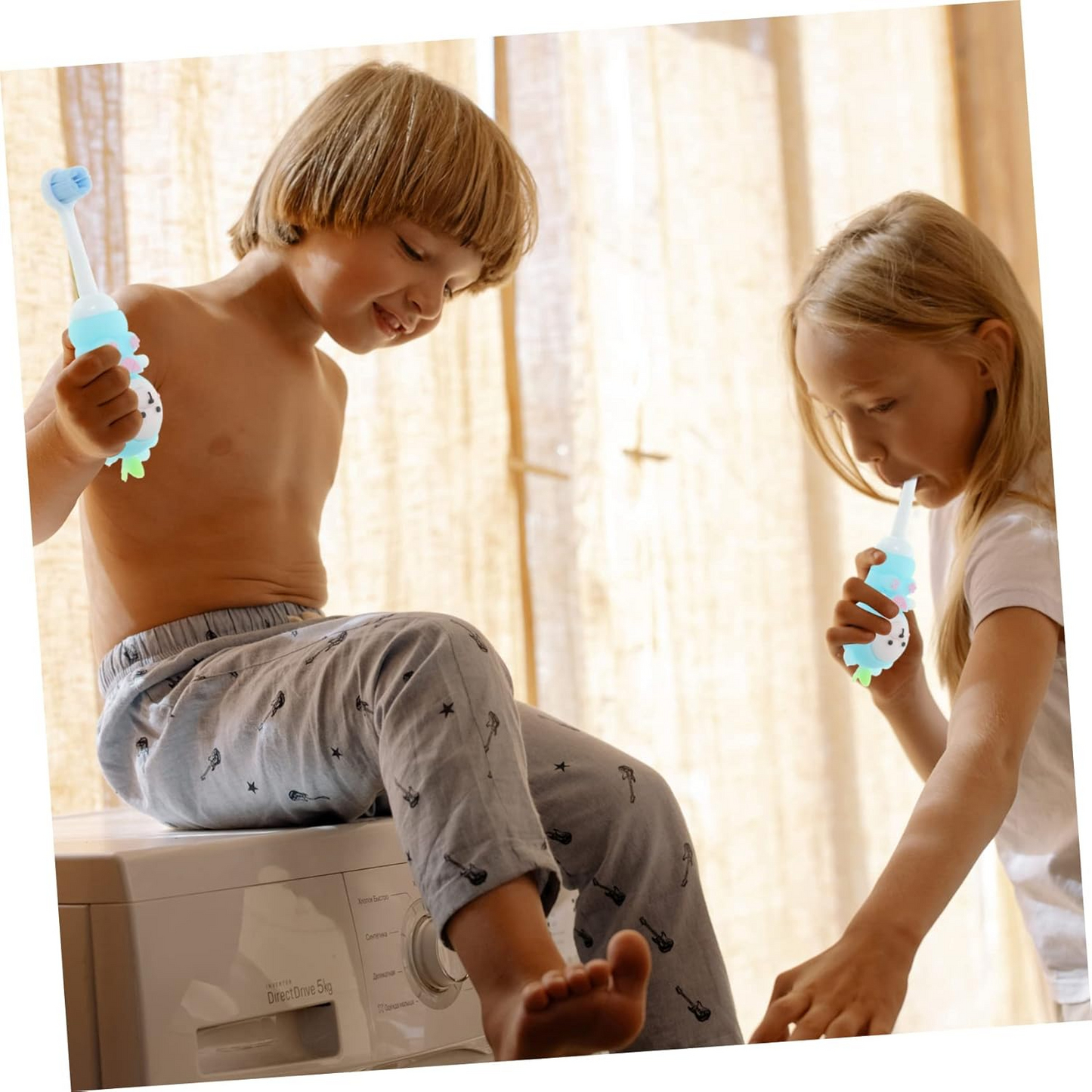 Brosse à Dents - CuteBabyToothbrush™ - Bleu Ciel