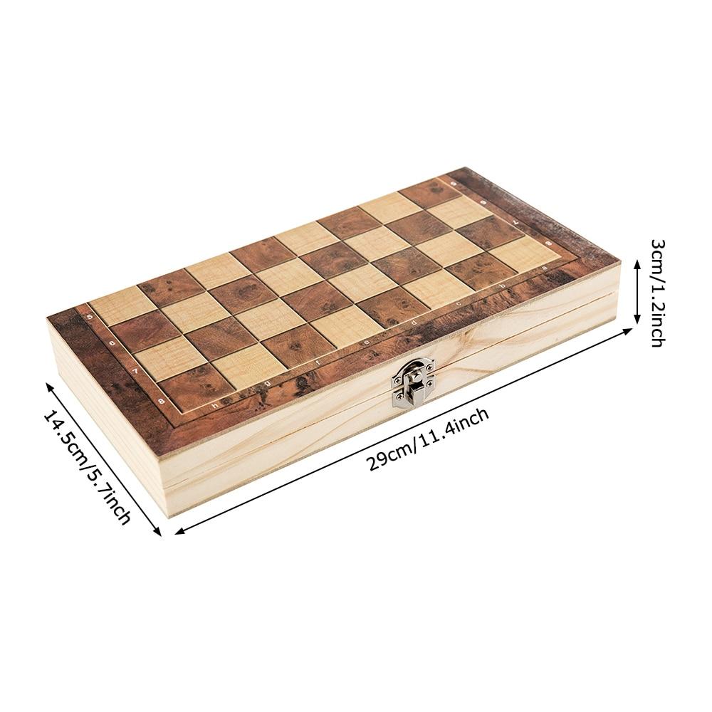 Jeu d'Échecs en Bois Magnétique | Echecs